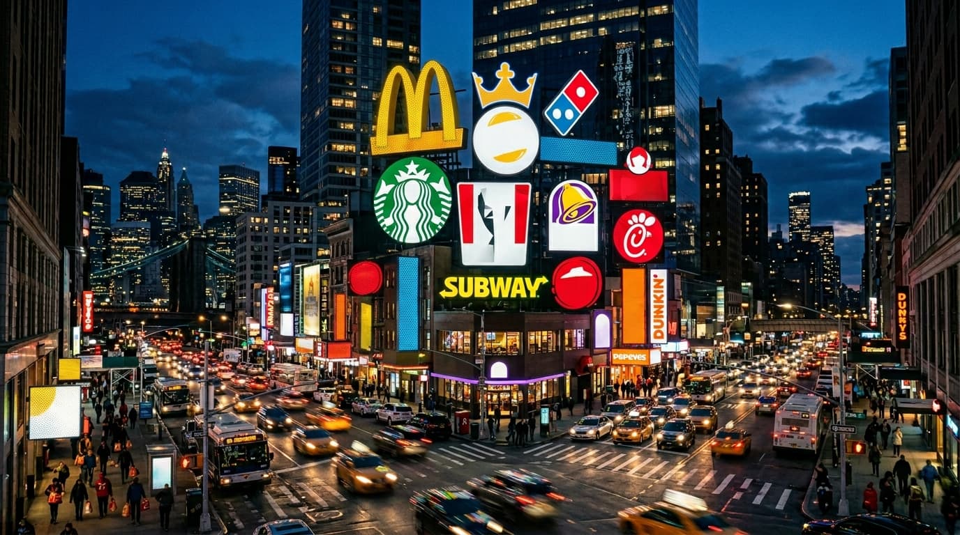 Global Fast Food Chains by Revenue Top 12